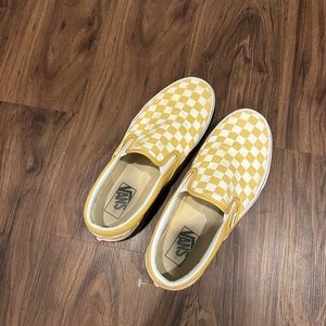 Checkered Slip-On Vans